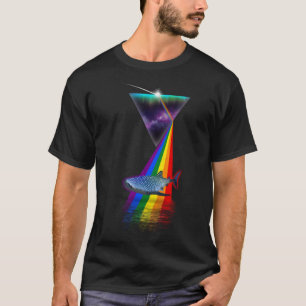 Vintage Retro Prism Whale Shark T-Shirt
