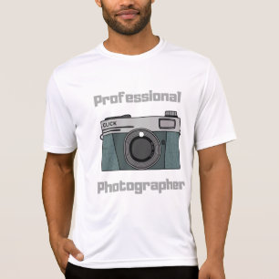 Vintage Retro Professional Photographer Camera T-Shirt