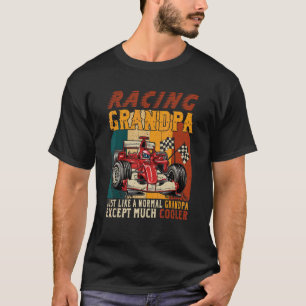 Vintage Retro Racing Grandpa  Except Much Cooler T-Shirt
