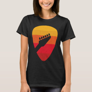 Vintage Retro Rock & Roll Music and Guitar Lover T-Shirt