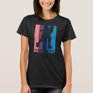 Vintage Retro Roller Derby T-Shirt