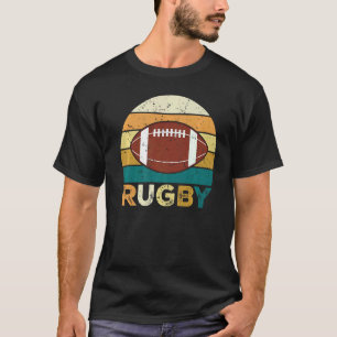 Vintage Retro Rugby Fan Player Coach T-Shirt