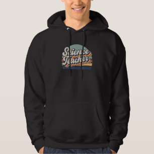 Vintage Retro Science Teacher Back To School Stem  Hoodie