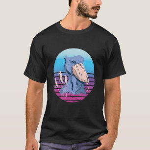Vintage Retro Shoebill African Bird Shoebill Bird T-Shirt