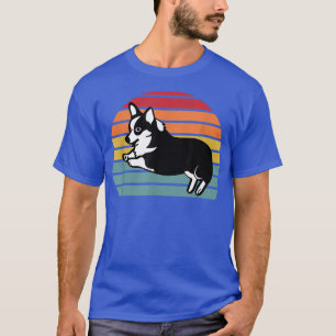 Vintage Retro Style Pembroke Corgi Lover Dog Owner T-Shirt