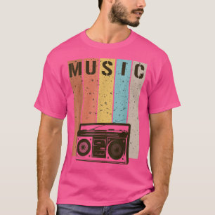 Vintage Retro Style, Pop Music 3232 T-Shirt