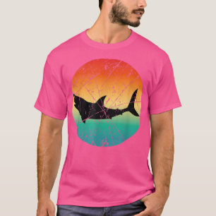 Vintage Retro Style Shark For Mummy Daddy Uncle Au T-Shirt