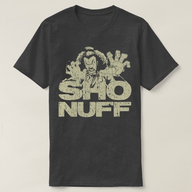 VINTAGE RETRO STYLE SHO NUFF 80S TShirt (Design Front)