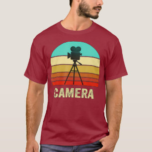 Vintage Retro Style Sunset Film Maker _nxpl_nxpl T-Shirt