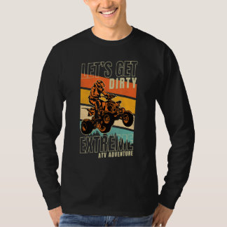 Vintage Retro Style UTV Quad Offroad extreme ATV a T-Shirt