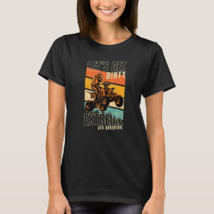 Vintage Retro Style UTV Quad Offroad extreme ATV a T-Shirt