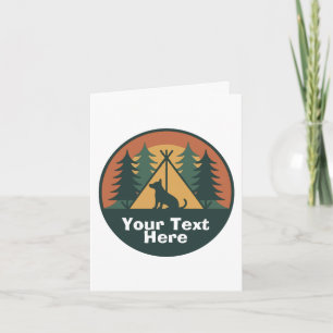 Vintage Retro Sunset Dad and Grandpa Personalised Card