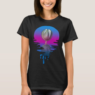 Vintage Retro Sunset Durian T-Shirt