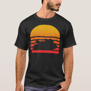 Vintage Retro Sunset Jet Ski T-Shirt