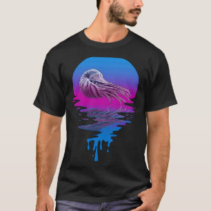Vintage Retro Sunset Nautilus T-Shirt