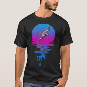 Vintage Retro Sunset Nighthawk T-Shirt