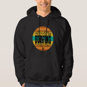 Vintage Retro Sunset Surfing Fun Sun And Surf For  Hoodie