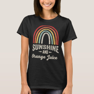 Vintage Retro Sunshine And Orange Juice  Summer 1 T-Shirt
