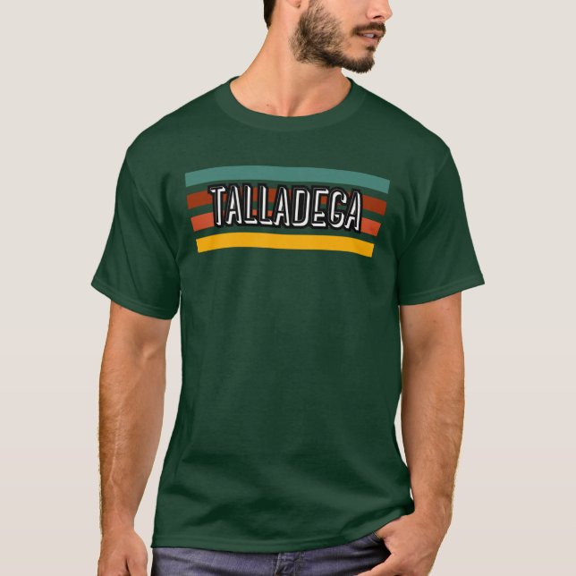 Vintage Retro Talladega T-Shirt (Front)