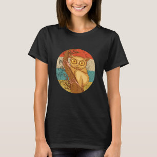 Vintage Retro Tarsier Philippine Animal Tarsier Mo T-Shirt