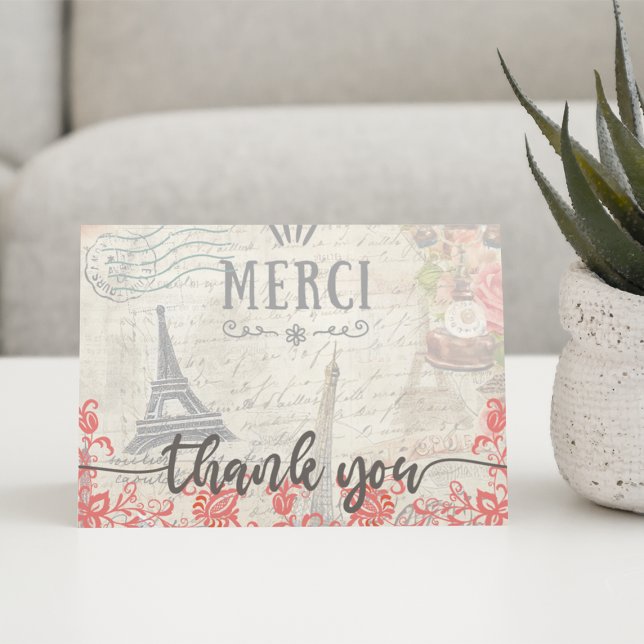 Vintage Retro Thank You Card (Creator Uploaded)