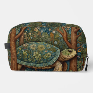 Vintage retro turtle bohemian boho woodland dopp kit