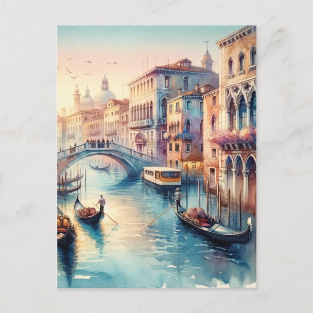 Vintage Retro Verona Italy Travel Tourism Postcard (Front)