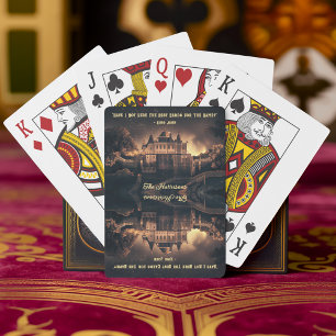 Vintage Retro Vintage Family Quote Playing Cards