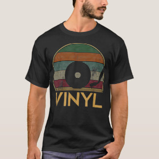 Vintage Retro Vinyl Record Player Analogue LP Musi T-Shirt