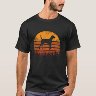 Vintage Retro Vizsla Dog Lover Owner Pet Puppy Viz T-Shirt