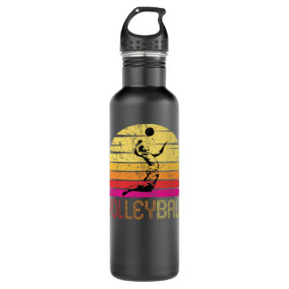 Vintage Retro Volleyball Design - Volleyball Gift  710 Ml Water Bottle