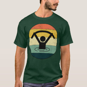 Vintage Retro Water Aerobics Aquatic fitness Aqua  T-Shirt