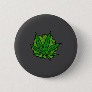 Vintage Retro Weed 2026 6 Cm Round Badge