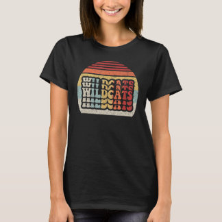 Vintage Retro Wildcat Wildcats T-Shirt