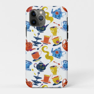 Vintage Retro Winter Whimsical Tea Party Case-Mate iPhone Case