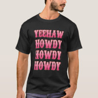 Vintage Retro Yeehaw Howdy Rodeo Texas Western Cow
