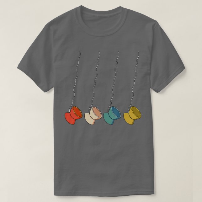 Vintage Retro YoYos  T-Shirt (Design Front)