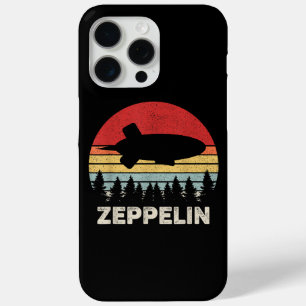 Vintage Retro Zeppelin Shirt Dirigible Airship iPhone 15 Pro Max Case
