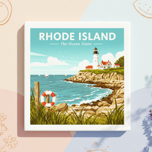 Vintage Rhode Island Tile