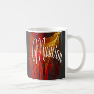 Vintage  Rhythm Music Coffee Mug