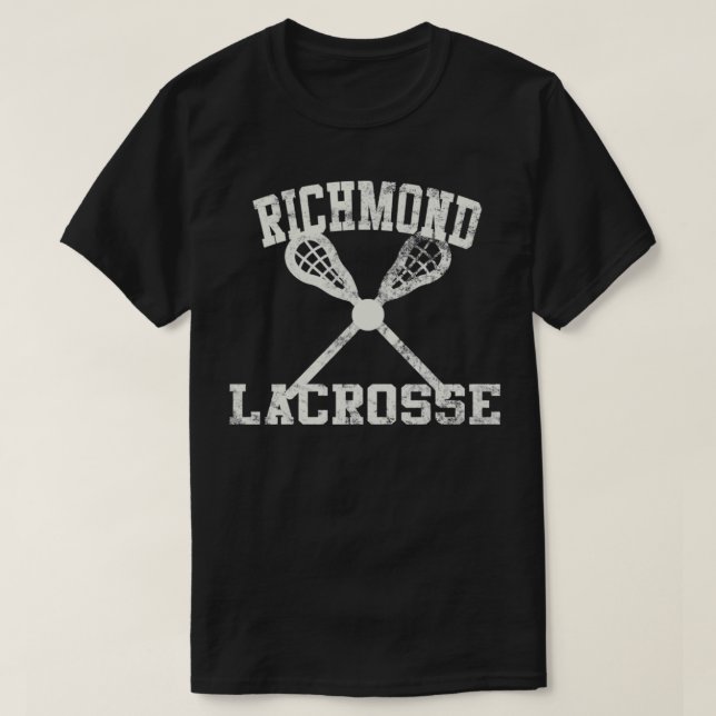 Vintage Richmond Lacrosse Classic TShirt (Design Front)
