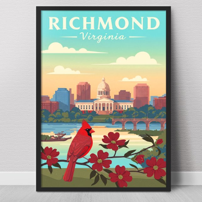 Vintage Richmond Virginia Poster (Creator Uploaded)