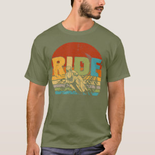 Vintage Ride Dirt Bike Motocross Apparel Dirt T-Shirt