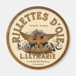 Vintage Rillettes D’oie Advertisement Magnet
