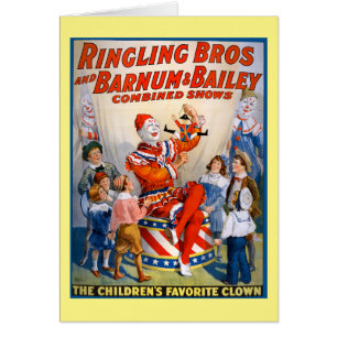 Vintage Ringling Bros - Barnum & Bailey Clown Show