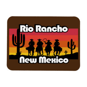Vintage Rio Rancho New Mexico Magnet