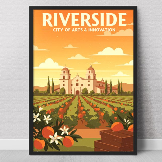 Vintage Riverside Poster (Creator Uploaded)