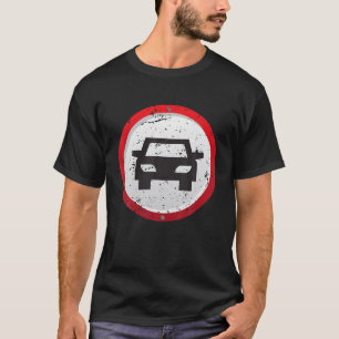 Vintage Road Signs Funny Traffic Signs Halloween T-Shirt