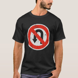 Vintage Road Signs Funny Traffic Signs Halloween T-Shirt