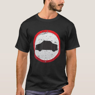 Vintage Road Signs Funny Traffic Signs Halloween T-Shirt